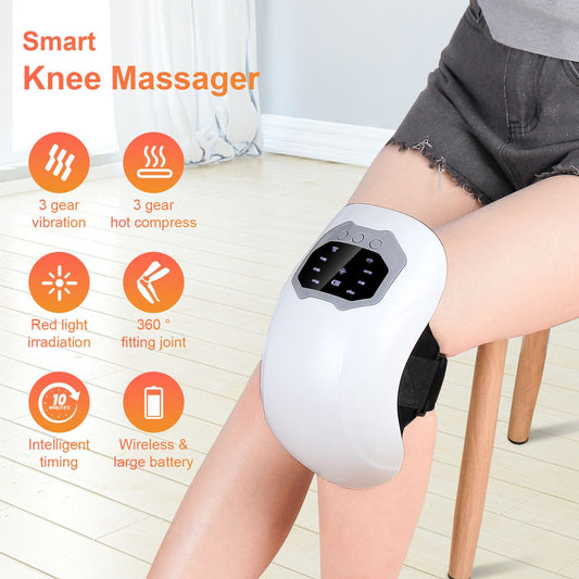 Electric Heating Knee Massager-جهاز تدليك الركبة الكهربائي بالحرارة