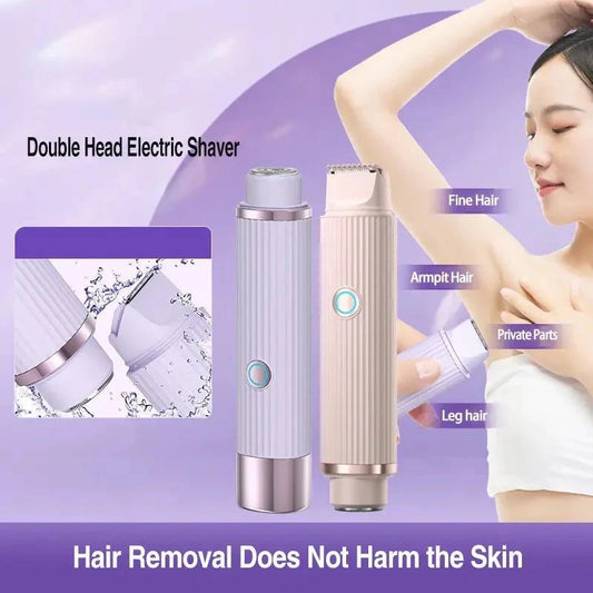 Double-Headed Electric Shaver: الشفرة الكهربائية المزدوجة