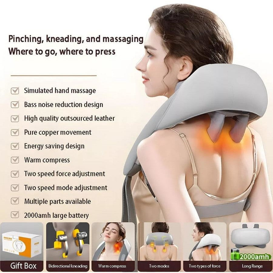 RelaxPro Neck & Shoulder Massager | جهاز تدليك الرقبة والكتفين ريلاكس برو